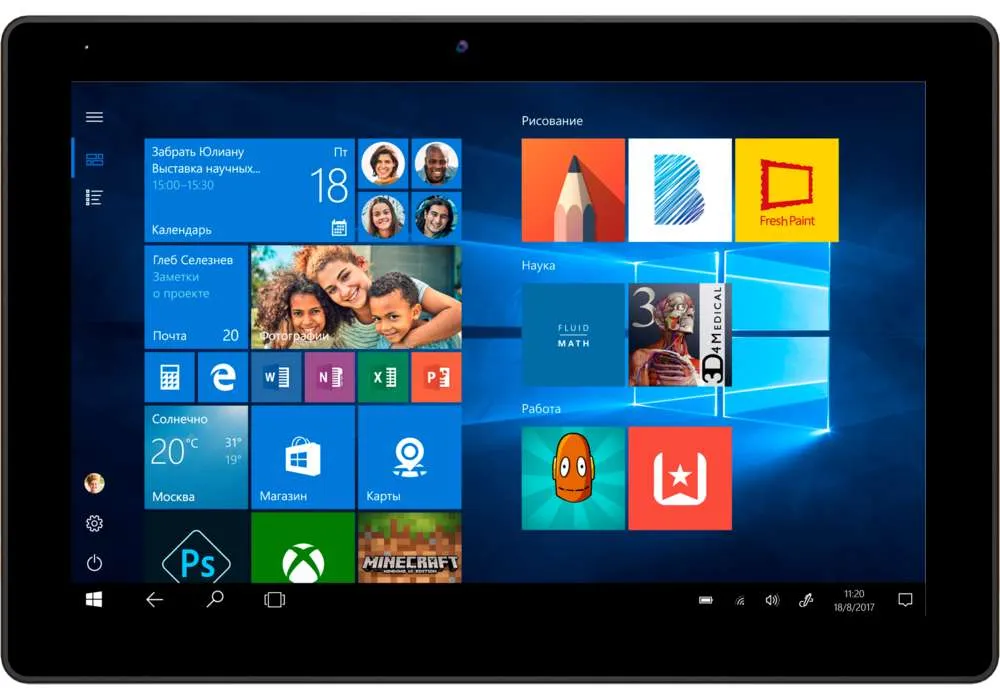 планшет Irbis TW100